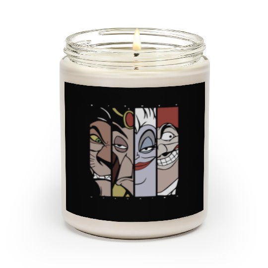 Disney Villains Lion King Hook Little Mermaid Alad Scented Candles