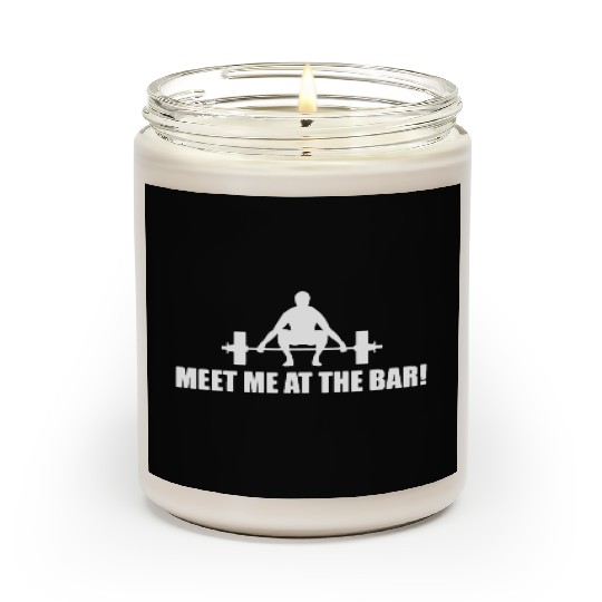 GYM training weightlifting Scented Candles