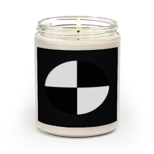 Crash Test Dummy Logo Scented Candles