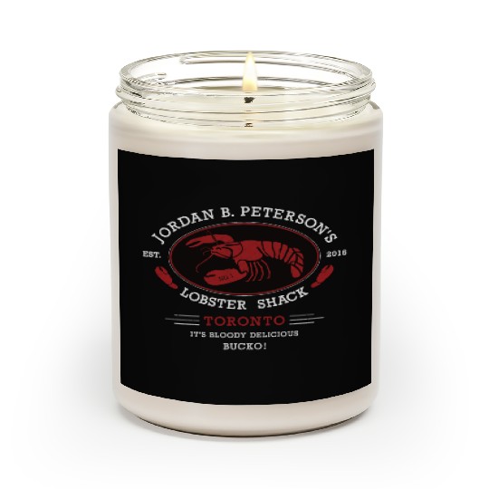Jordan Peterson - Lobster Shack Bucko Scented Candles