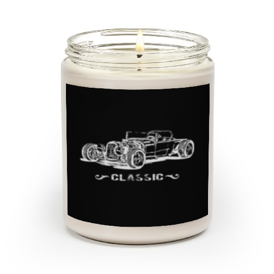 Classic Hot Rod Scented Candles