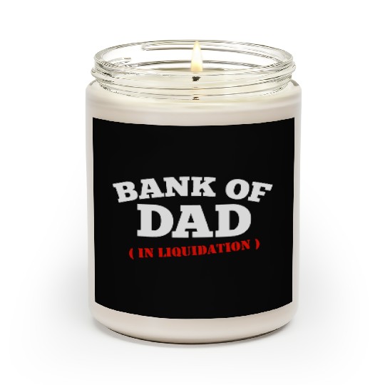 BANK OF DAD Scented Candles