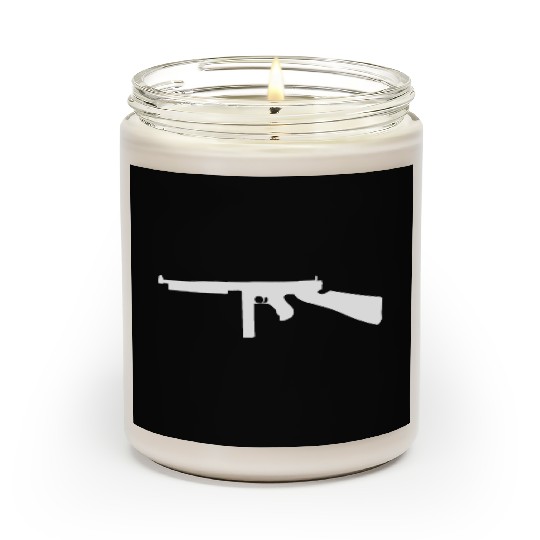 Thompson submachine gun gift Scented Candles
