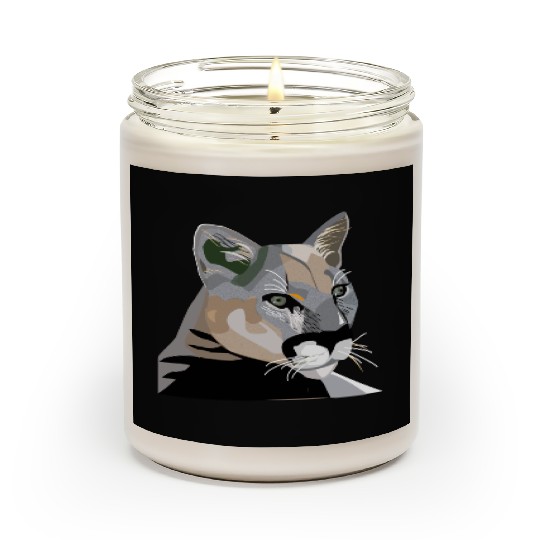 Cougar,Puma,Mountain Lion Scented Candles