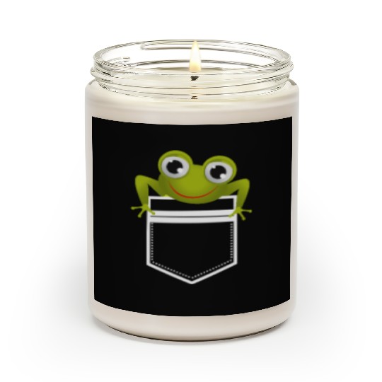 Cute Pocket Frog Toad Amphibian Animal Gift Scented Candles