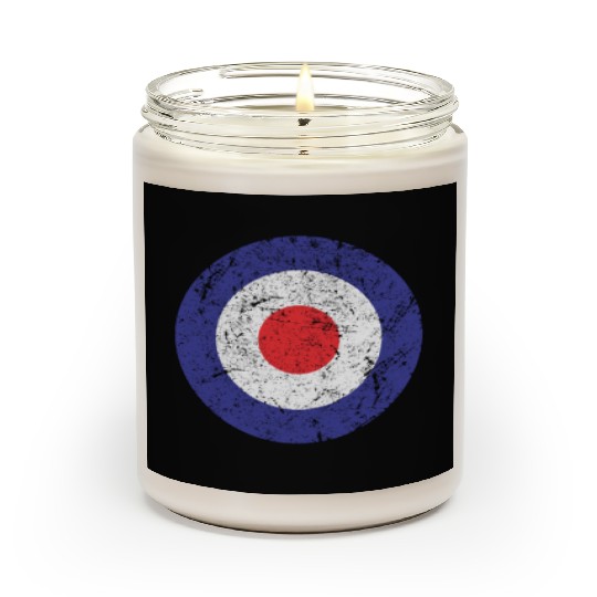 Royal Air Force World War II Spitfire Logo Retro Scented Candles