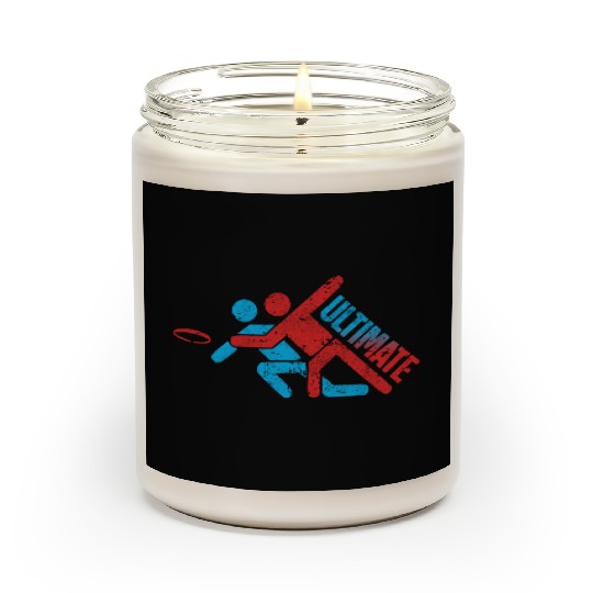 Ultimate Frisbee - Extreme Sports Disc Golf Scented Candles