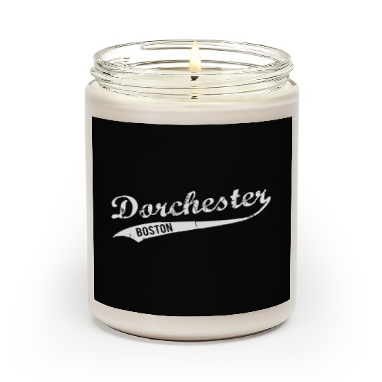 Dorchester Boston Massachusetts Vintage Look Scented Candles