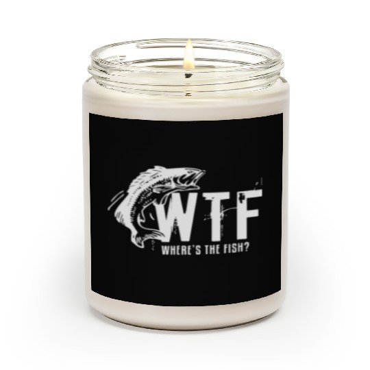 wtf where is the fish fishing tattoo Scented Candles