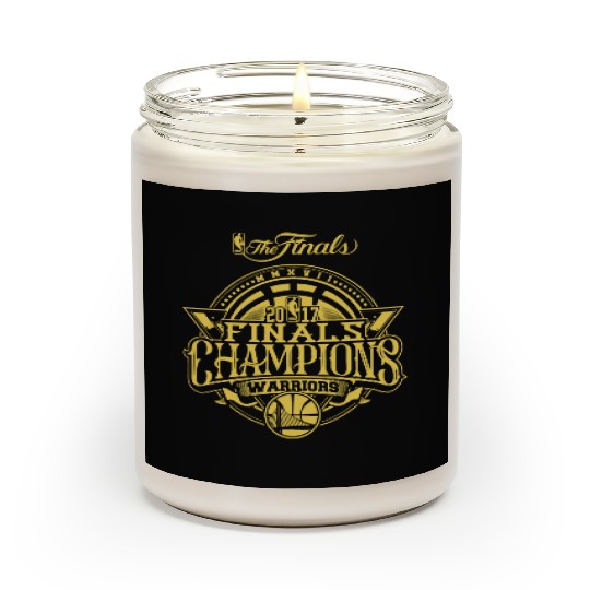 Golden State Warriors Finals Champions 2017 Scented Candles