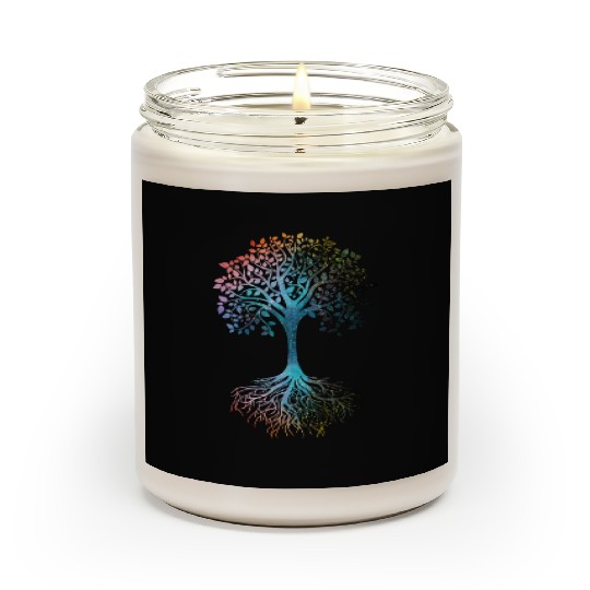 Tree of Life Scented Candles