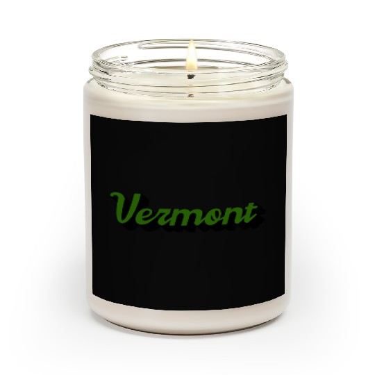 Green Vermont Scented Candles