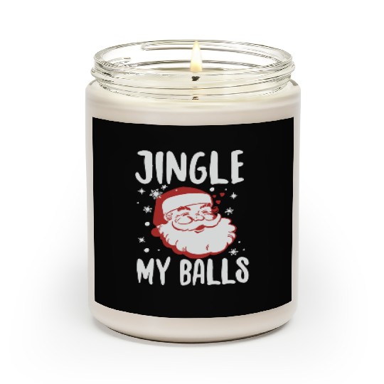 Jingle My Balls Scented Candles Christmas Funny Holiday Part