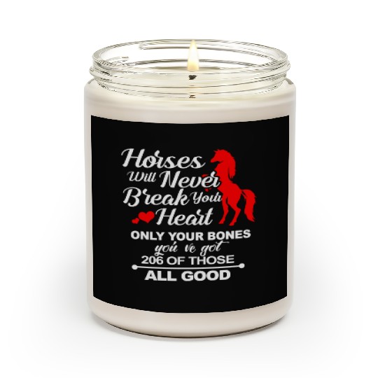 Equestrian Sport Horse Girl Pony Appaloosa Western Scented Candles