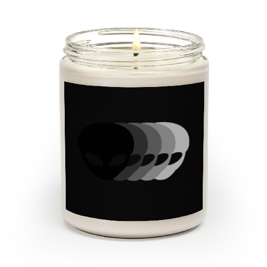 Small Grey Aliens Scented Candles