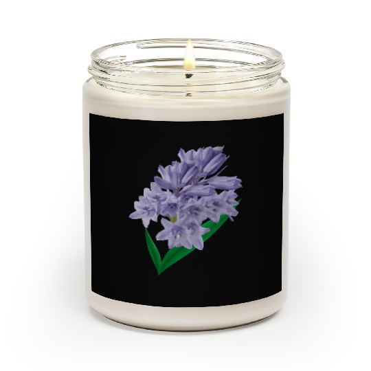 Flower Spring Bluebell Violet - Gift Idea Scented Candles
