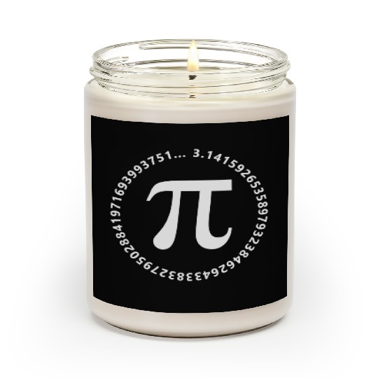 Pi Day Scented Candles