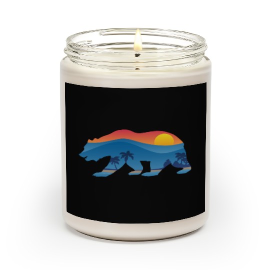 California Bear Scented Candles