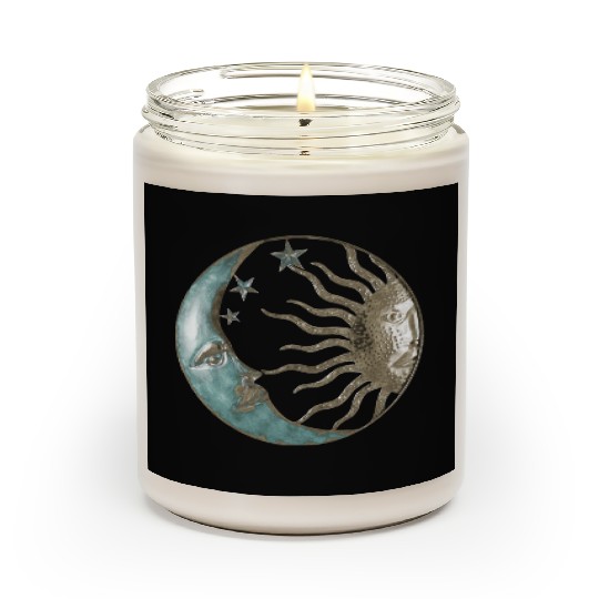 Moon and sun Scented Candles