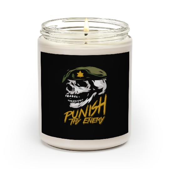 Punish Thy Enemy Canadian Military Scented Candles