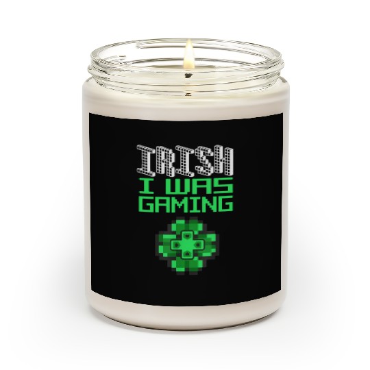 Video Game Gaming St Patricks Day Gamer Scented Candles