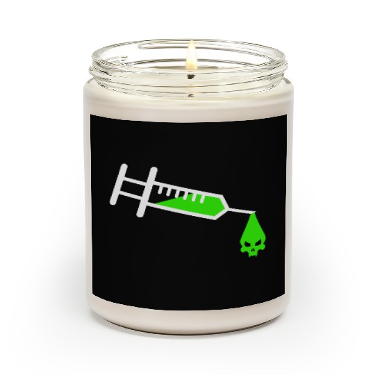 Poison Vaccination Autism Measles Anti Vaccinat Scented Candles