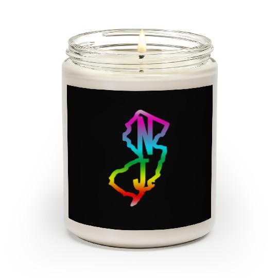 New Jersey Gay Pride LGBTQ Scented Candles