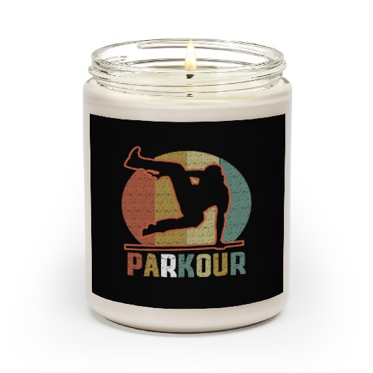 Youth Parkour design for Boys Scented Candles