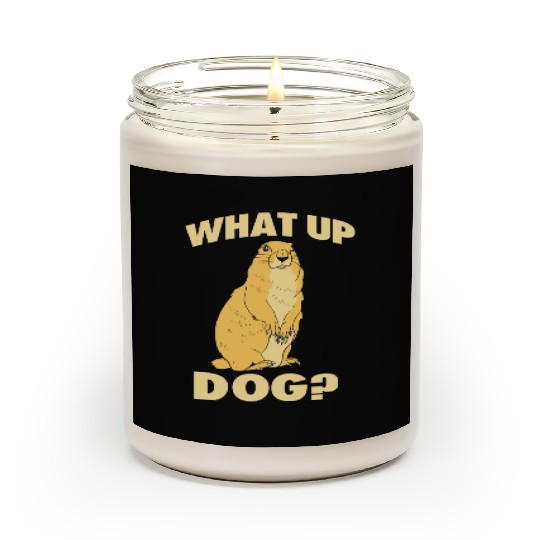 Prairie Dog Groundhog Squirrel Xerini Rodent Scented Candles