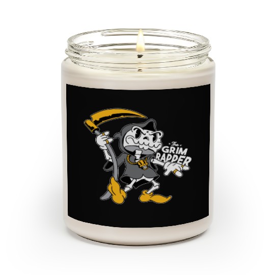 The grim reaper Scented Candles funny the grim rapper