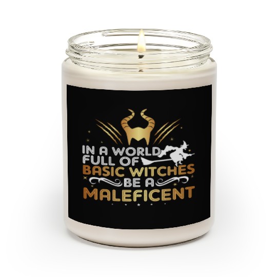 Halloween Scary Costume Witches be a Maleficent Scented Candles