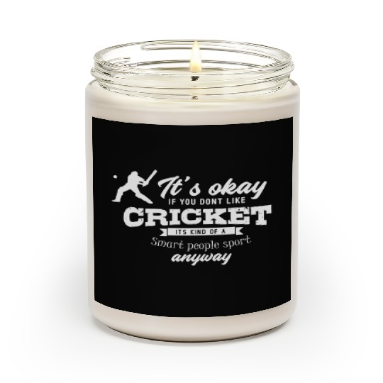 Cricket Team Gift Funny Cricket Player Scented Candles