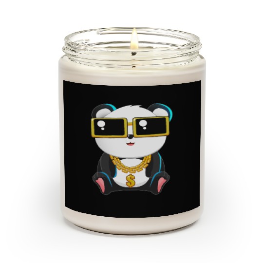 Panda Bear Gangster Chibi Anime Gangsta Lover Scented Candles
