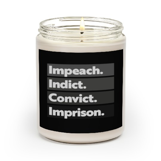 Trump Impeach, Anti Trump Protest Scented Candles