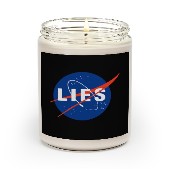 Nasa Lies Gifts Scented Candles