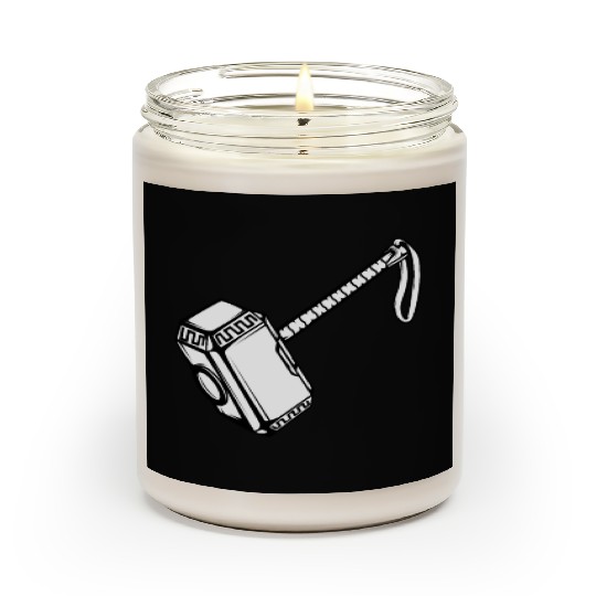 Hammer Thor myth fable god greek gift Scented Candles