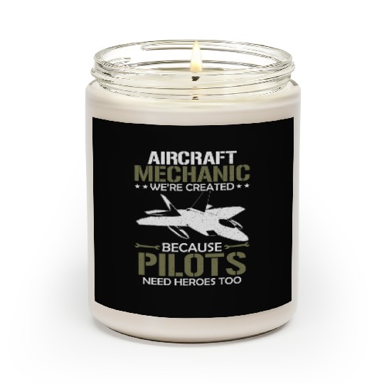 Aircraft Mechanic Scented Candles