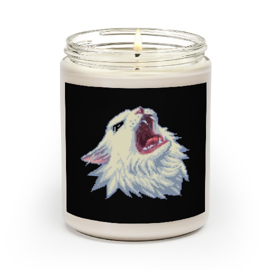8 bit Screamin Thurston the Cat meme 2 Scented Candles