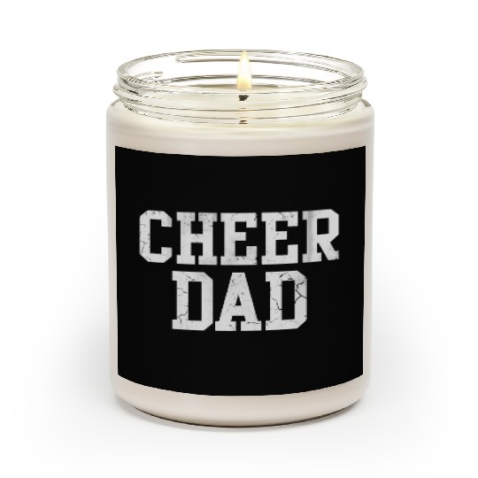 Cheer Dad Cheerleader Cheerleading Father Scented Candles