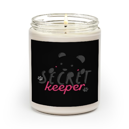 Teddy bear secret keeper Scented Candles