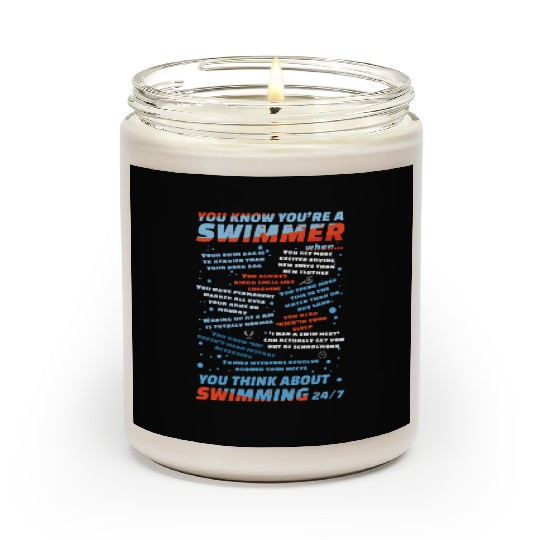 Swimmer Definition Funny Scented Candles