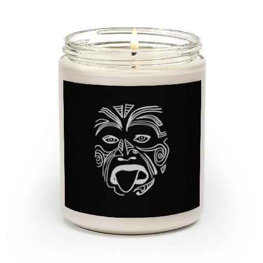 The Tribal Haka Mask Guy - Indigenous Face Scented Candles