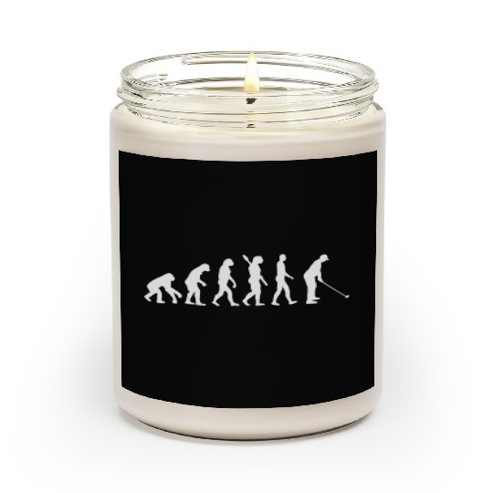 Golf - Human Evolution, Darwin Scented Candles