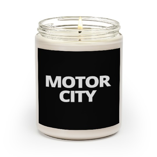 MOTOR CITY Scented Candles