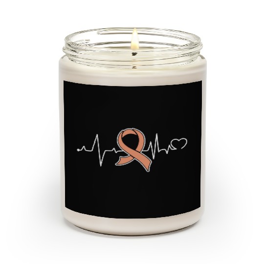 Heart beat- Endometrial Cancer Awareness Scented Candles