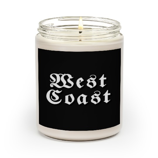 West Coast Fraktur Scented Candles