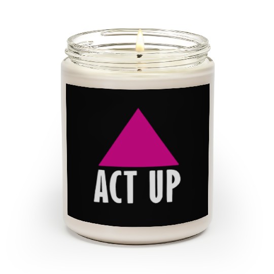 Act Up - Silence Death AIDS Scented Candles