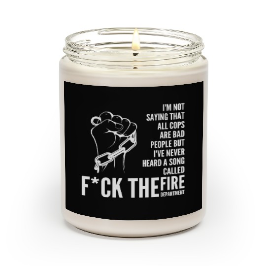 ACAB Black Lives Matter, End Police Brutality Scented Candles