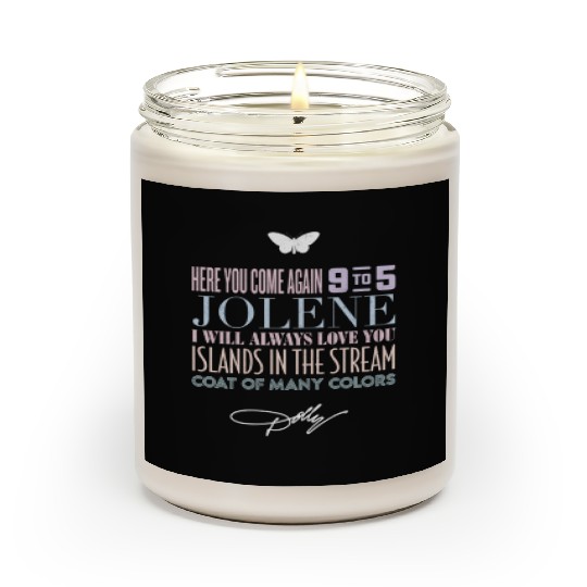 Dolly Parton Greatest Hits Scented Candles