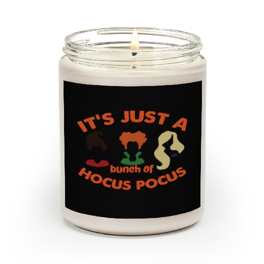 It's Just a Bunch of Hocus Pocus Halloween Scented Candles